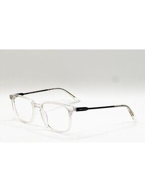 Perry Ellis Pe 423-2 Clear Crystal Rectangle Authentic Eyeglass Frames 53-19
